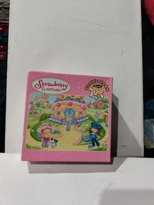 VTG Strawberry Shortcake Puzzle 2004 RoseArt 150 pcs. Sealed Glow In The Dark - Image 1 of 4