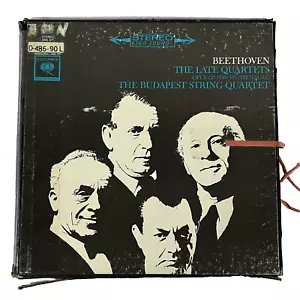 Budapest String Quartet Beethoven Late Quartets 5 Record Box Set M5S 677 2 Eye - Picture 1 of 4