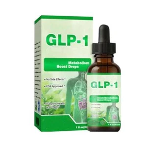 GLP-1 Herbal Fat-Burning Drops Metabolism Boost Energy Supplementing Drops 30ml - Zdjęcie 1 z 9