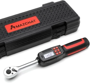 1/2-Inch Digital Torque Wrench(5.01-99.6 Ft-Lbs./6.8-135Nm), ±2% CW Torque Accur - Picture 1 of 6