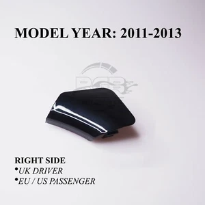 Cubierta de gancho de remolque para parachoques delantero derecho para Toyota Highlander XU40 2011-2013 negro 202 - Imagen 1 de 10