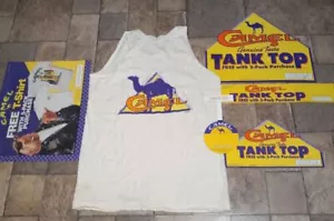 Canotta promozionale Joe Camel vintage anni 90 insegne negozio pubblicitarie con canotta - Foto 1 di 8
