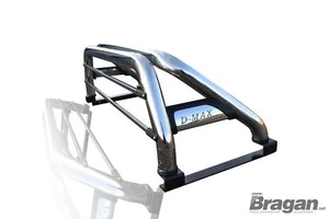 Barra antivuelco deportiva + luz de freno para Isuzu D-Max Rodeo 2007-2012 accesorios - Imagen 1 de 8