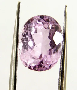 Pierre Précieuse Loose En Kunzite Spodumène Naturelle Oval Cut 5,25 Ct - 63485 - Picture 1 of 5