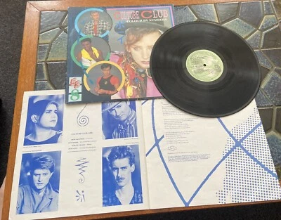 CULTURE CLUB COLOUR BY NUMBERS 1983 Vintage Vinyl LP Record Album + Lyrics - Image 1 of 4