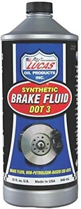 Lucas Synthetic Brake Fluid Dot 3, 1 Qt. - Picture 1 of 5