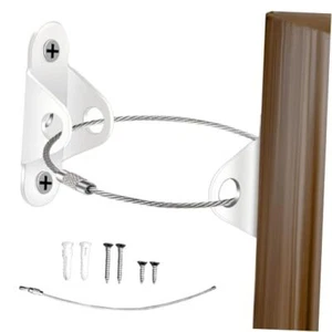 Furniture Anchors (10 Pack) for Baby Proofing, Anti-Tip Furniture Wall Anchor - Picture 1 of 7