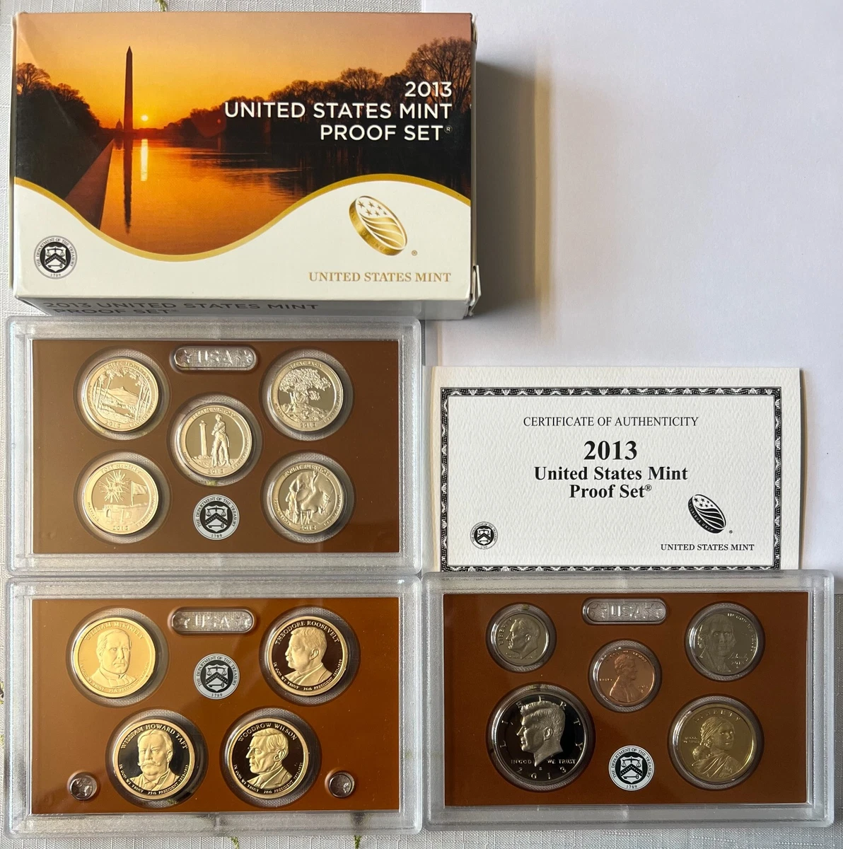2013 U.S. Mint Proof US Coin Mint Sets for sale | eBay