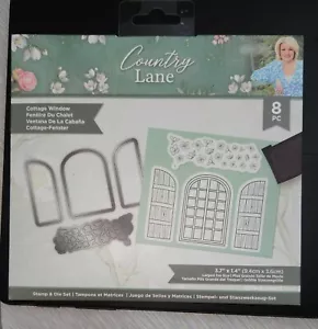 Crafter's Companion Country Lane Cottage Window stamp & die set - Picture 1 of 2