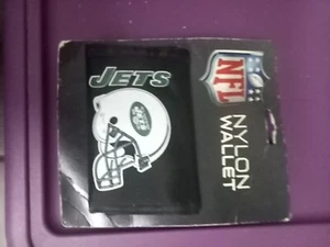 NEW YORK JETS nos Football NYLON WALLET NEW Officially Licensed Gear - Picture 1 of 3