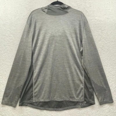 Reel Legends Hoodie Mens Large Gray Fishing Outdoor Performance Hiking Casual - Image 1 of 4