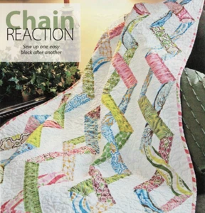 Chain Reaction Quilt Pattern Pieced LH - Picture 1 of 2
