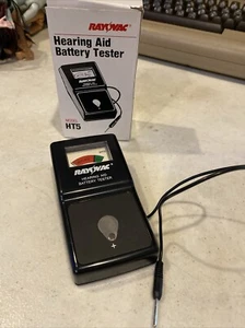 Tester batteria per apparecchi acustici RAYOVAC vintage modello HT5 Ga30 - Foto 1 di 1