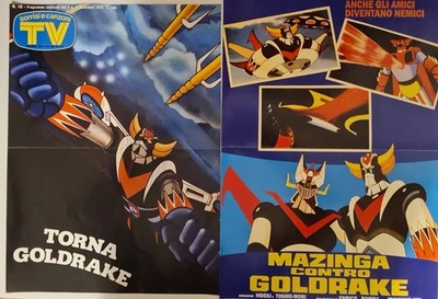 Lotto Due Locandine GOLDRAKE - Immagine 1 di 3