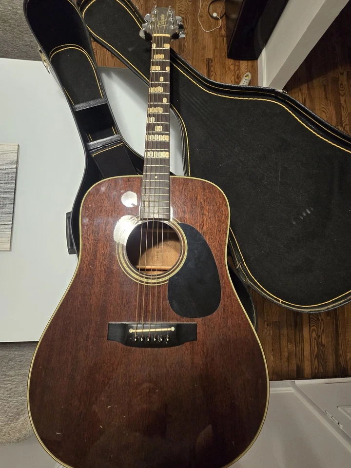 Guitarra eléctrica acústica Takamine PT-206 con estuche Foto 1 de 4