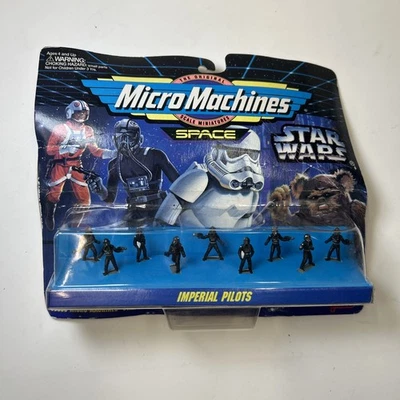 Star Wars Micro Machines Imperial Pilots Playset 1994 66080 NEW NIB - Image 1 of 4