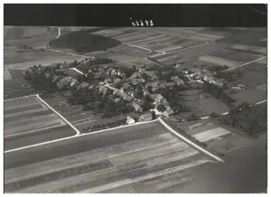 ZZ-2162/ Esebeck b.  Göttingen  Foto Luftbild 18 x 13 cm ca.1938 - Bild 1 von 2