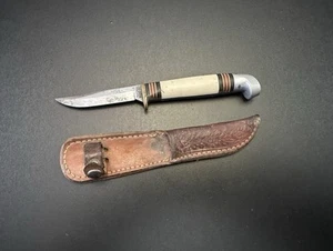 Vintage, Western Bird & Trout, Hunting Knife, USA - White - Picture 1 of 13