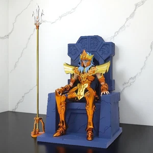 Saint Seiya Emperor Poseidon Figur Imperial Throne Set Saint Cloth Myth EX JPN - Bild 1 von 17