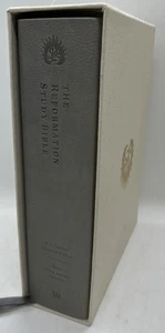 The Reformation Study Bible, New KJV, 2016 Leather Cover, R.C. Sproul, Very Good - Picture 1 of 12