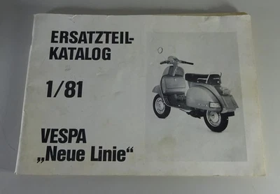 Catalogo Parti / Elenco Ricambi Piaggio Vespa PX 80 / 125 / 150 / 200 Del 1981 - Immagine 1 di 4