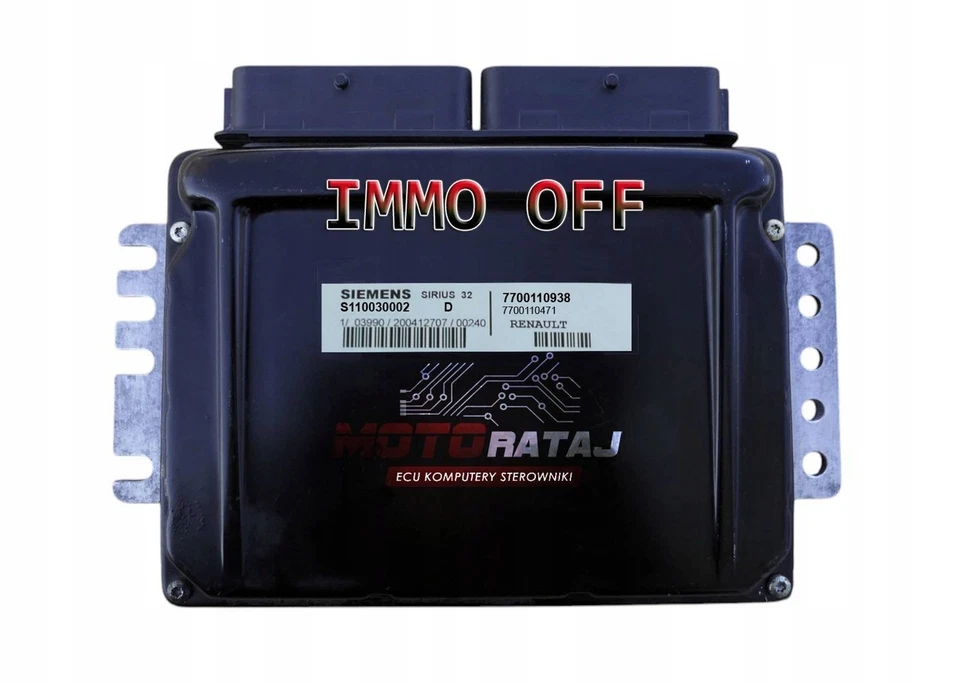 Renault Laguna I 1998 Z przodu Sterownik / Moduł ECU - Immagine 1 di 1