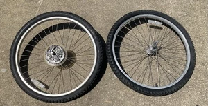 Set Of Avenir Alloy Rims Front And Back 6061-T6 26x1.5 36h, JoyTech With Tires - Picture 1 of 5