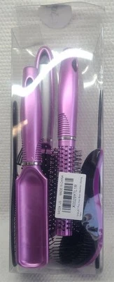 SIQUK Juego de peinado de 7 piezas para mujeres y hombres: cepillo redondo, cepillo de paleta Foto 1 de 4