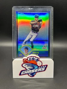 Topps 2003 cromo negro refractor Steve Finley #'d/199 - Imagen 1 de 2