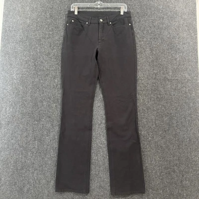 Escada Sport Jeans Women's 30 Black Slim Straight Leg Rhinestone Pockets - Image 1 of 4