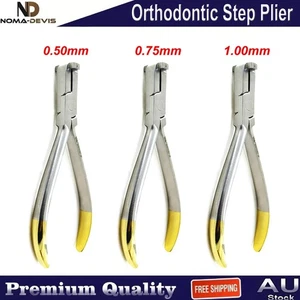 Dental Wire Step Bending Pliers Orthodontic Detailing Plier Adjusting Alignment - Picture 1 of 5