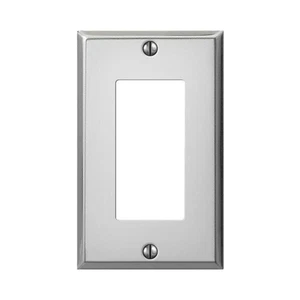 Amerelle Chrome 1 Gfi Wall Plate - Picture 1 of 1
