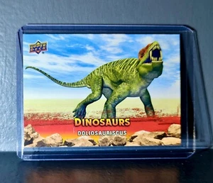 2015 Upper Deck Dinosaurs Doliosauriscus Extinction Red Parallel #64 Card - Picture 1 of 2