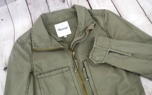 MADEWELL Women's Fleet Jacket Military / Utility Style SIZE XS Green - Picture 1 of 8