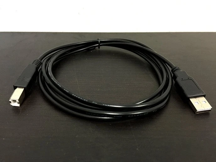 USB 2.0 A TO B HIGH SPEED PRINTER SCANNER CABLE CORD FOR HP CANON EPSON LEXMARK - Image 1 of 1