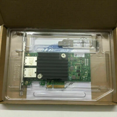Intel X550-T2 10G Ethernet Server Adapter Converged Network Adapter X550T2BLK - Image 1 of 3