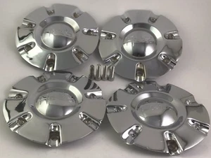 (4) TAPA CENTRAL HERO Lujo RUEDA CROMADA P/N: 607-20-CAP LG0607-52 - Imagen 1 de 8