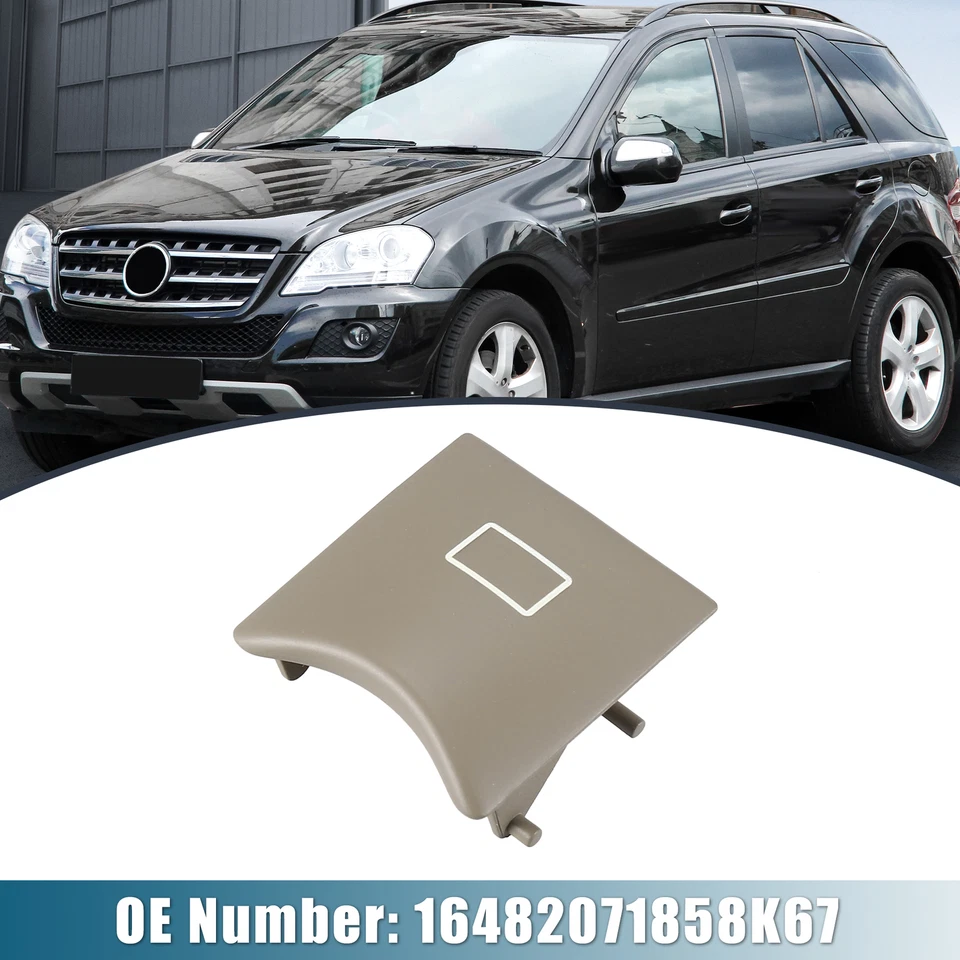 Cubierta de botón de interruptor de ventana de techo corredizo para Mercedes-Benz ML500 ML350 2006-2011 caqui Foto 1 de 4