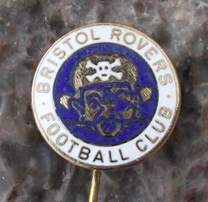 Vintage Bristol Rovers Football Club England BRFC Pirate Logo Motif Pin Badge - Picture 1 of 2
