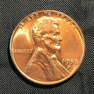 1958-D Lincoln Wheat Cent Stempelglanz *870 - Bild 1 von 4