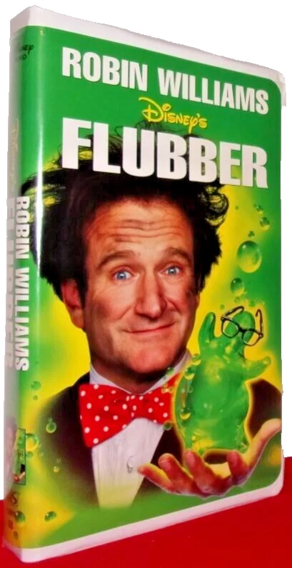 Flubber (VHS, 1998) Disney Robin Williams Family Children Fun Comedy Foto 1 de 1
