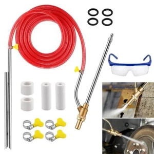 Kit Sabbiatura 5000 PSI per Idropulitrice Sabbiatrice Attacco Potenza - Foto 1 di 15