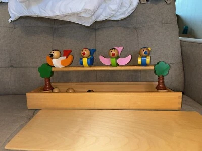 Gogo Toys Happy Bird Game, Wooden, Made In Taiwan, Magnetic Pieces Puzzle  - Image 1 of 4