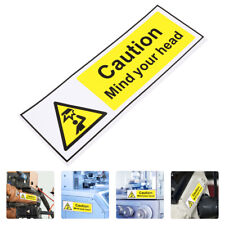 Watch Your Warning Sign Adhesive Caution Decal Collision for