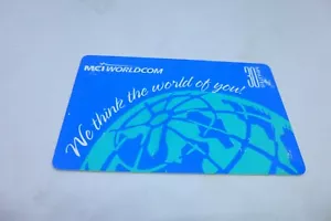 MCI WorldCom Pre-Paid Phone Card Vintage 30 Minutes NEVER USED Credit Card - Picture 1 of 2