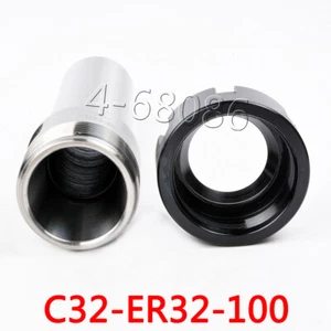 C32-ER32-100 Asta di prolunga C32 ER32 Pinza a molla per tornio fresa mandrino CNC - Foto 1 di 4