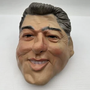 Bill Clinton Mask Soft Vinyl Vintage Cesar 1992 Halloween Costume  - Picture 1 of 13