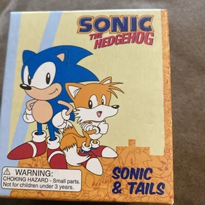 Mini libro de figuras coleccionables de Sonic The Hedgehog Tails Running Press nuevo 2008 - Imagen 1 de 2