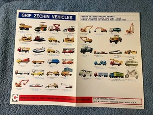 Vintage Grip Zechin Vehicles Brochure (k) - Picture 1 of 5