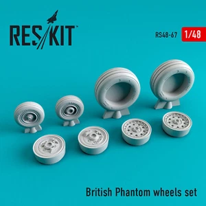 RESKIT 1/48 F-4 Phantom II (BRITISH) RESIN Wheel Upgrade FREE SHIP USA RS48-0067 - Bild 1 von 1